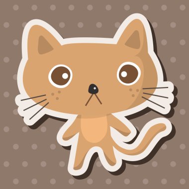 hayvan kedi çizgi film Tema öğeleri