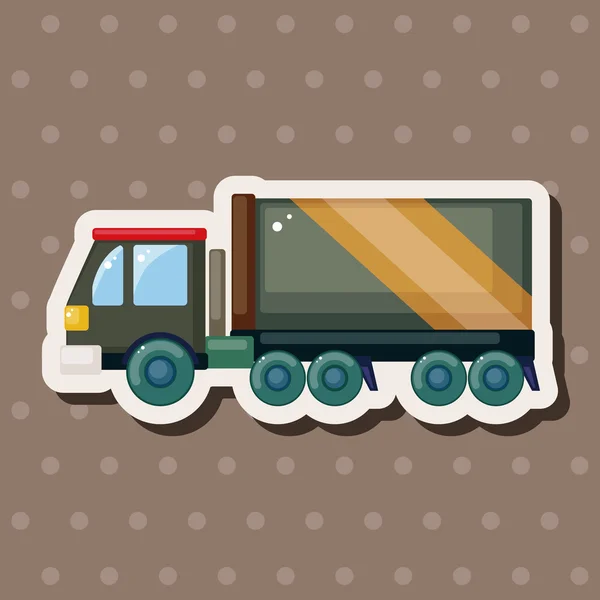 Truck theme elements — Stock Vector