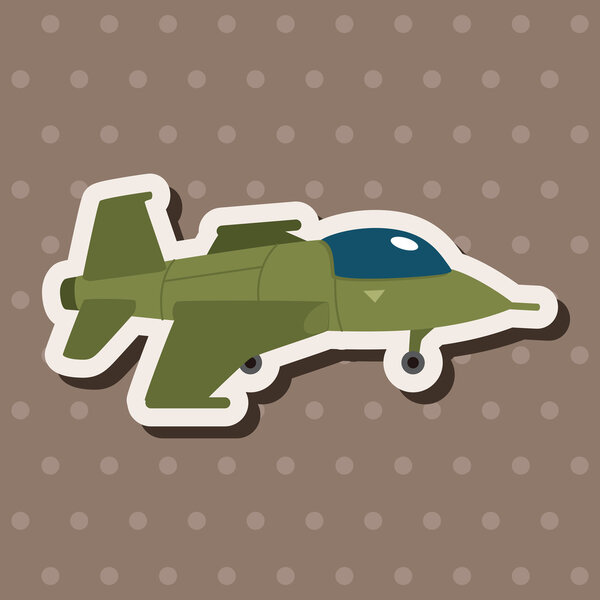 transportation airplane theme elements