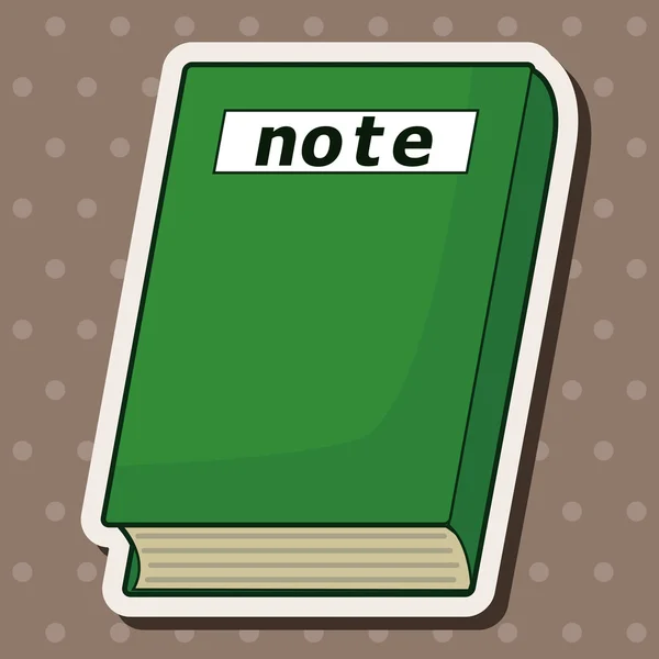 Elementos do tema notebook — Vetor de Stock
