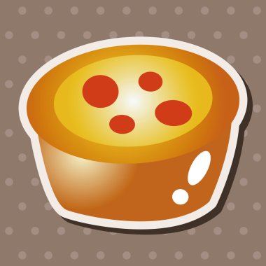 Fast Food cake Tema öğeleri