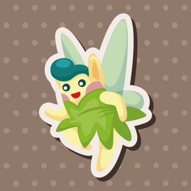 çiçek elf Tema öğeleri