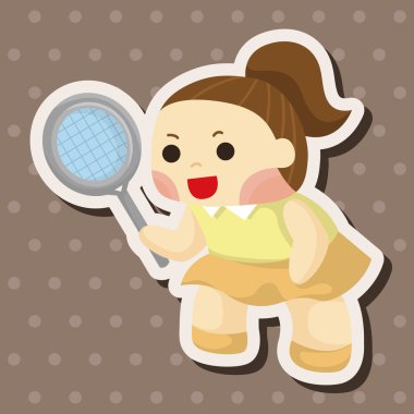 Tenis oyuncu Tema öğeleri