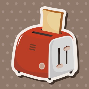 Ev aletleri Tema fırın öğeleri