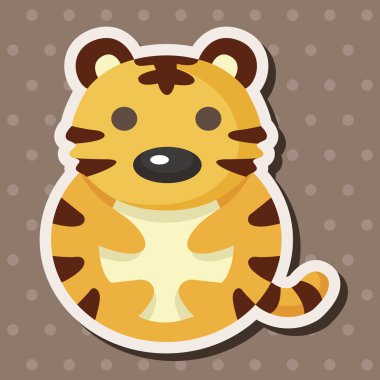 hayvan kaplan Tema öğeleri karikatür