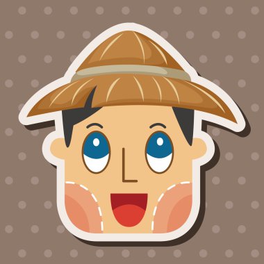 insanlar Tema çiftçi öğeleri