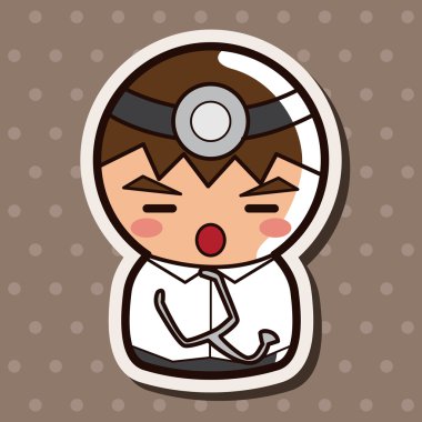 kişi karakter docter Tema öğeleri