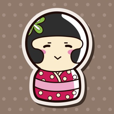 kişi karakter Japon Tema öğeleri