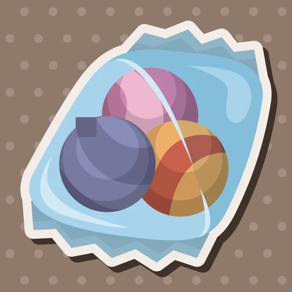 Elementos de caramelo tema — Archivo Imágenes Vectoriales
