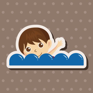 yüzücü Tema öğeleri