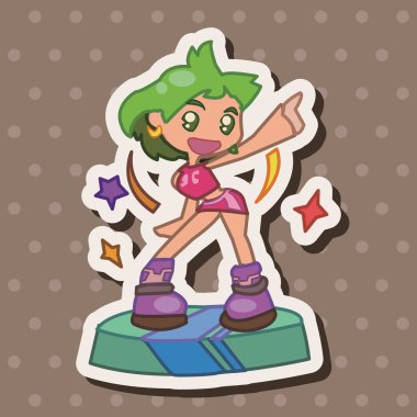 dansçı Tema öğeleri