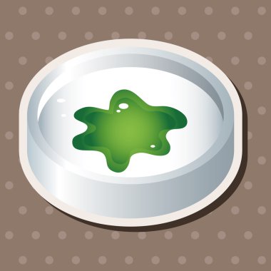 Laboratuvar çanak Tema öğeleri