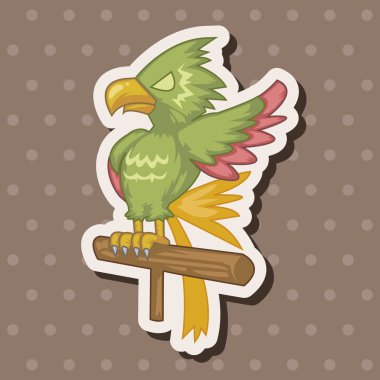 korsan papağan Tema öğeleri