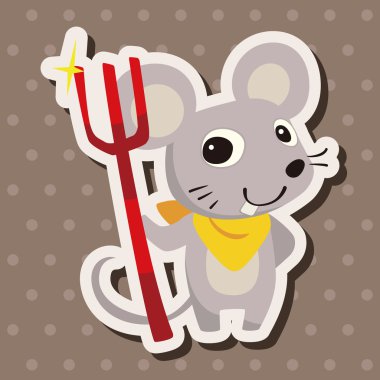 hayvan fare çizgi film Tema öğeleri