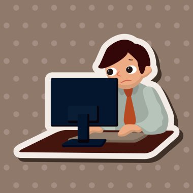 Ofis çalışanları Tema öğeleri 