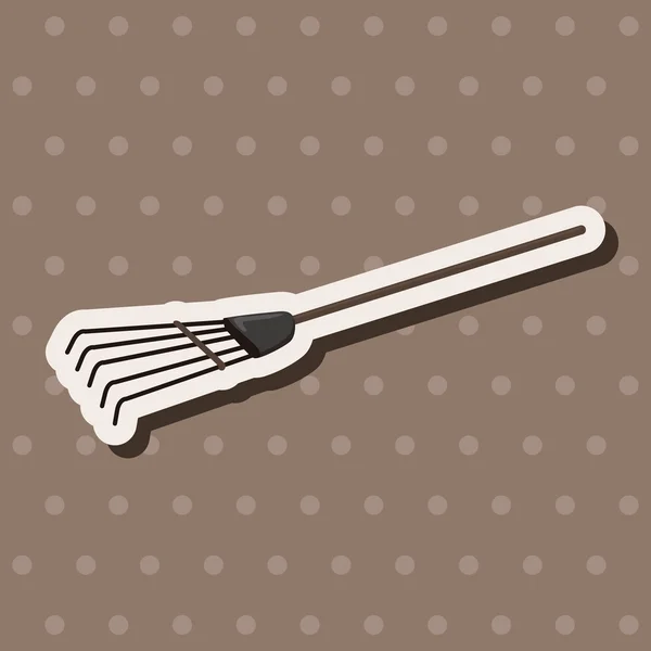 Gardening shovel theme elements — Stock Vector