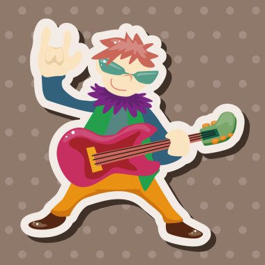 grup üye gitar oyuncu Tema öğeleri