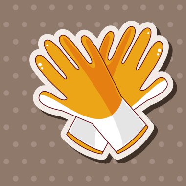 Çalışma eldiven Tema öğeleri