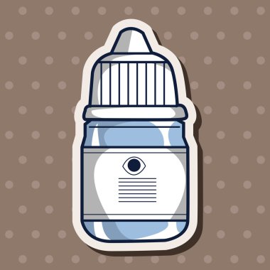 Göz damlası Tema öğeleri