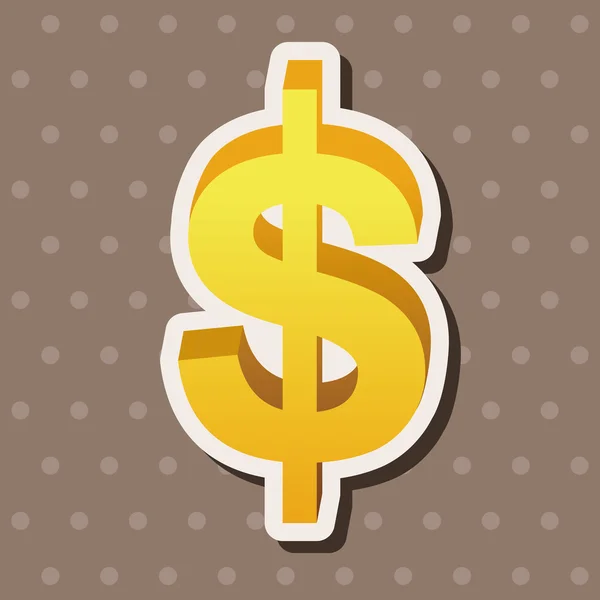 Financial money theme elements — Stock Vector