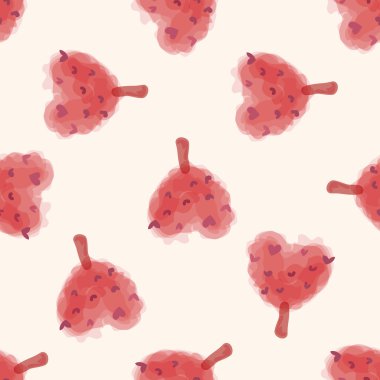 ağaç, karikatür Dikişsiz desen arka plan