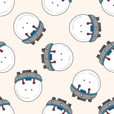 UFO, karikatür Dikişsiz desen arka plan boşluk