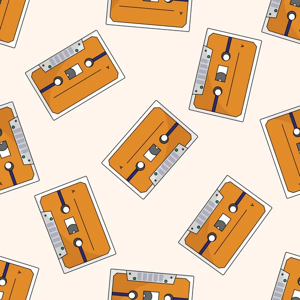 ses bandı, karikatür Dikişsiz desen arka plan