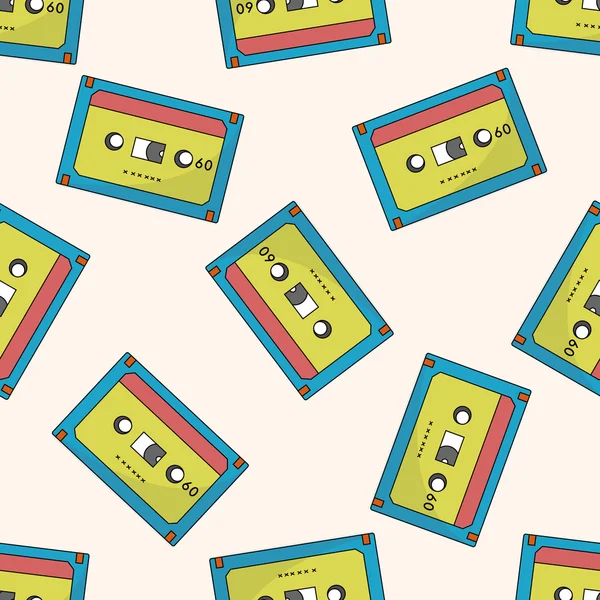 ses bandı, karikatür Dikişsiz desen arka plan