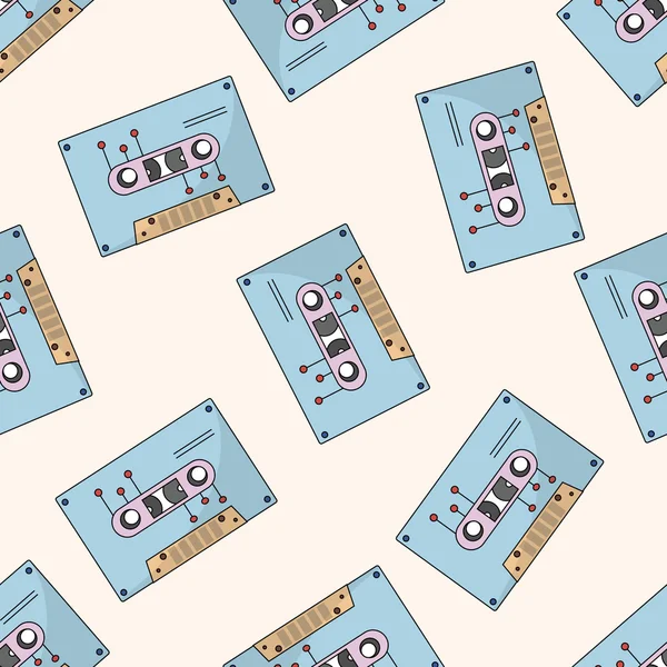 ses bandı, karikatür Dikişsiz desen arka plan