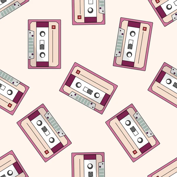 ses bandı, karikatür Dikişsiz desen arka plan