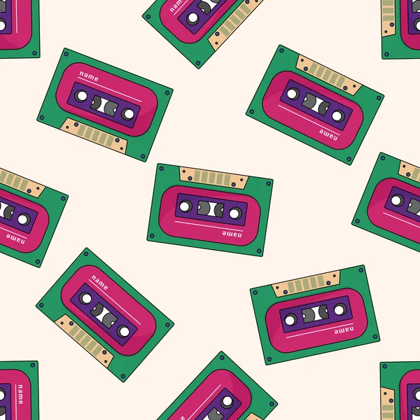 ses bandı, karikatür Dikişsiz desen arka plan