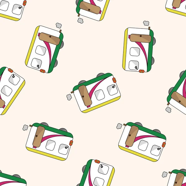 ulaşım Araba, çizgi film Dikişsiz desen arka plan