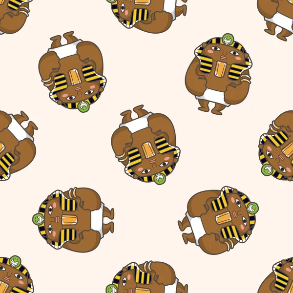 kişinin karakteri, karikatür Dikişsiz desen arka plan