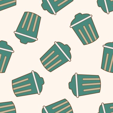 Masaüstü simgesi, karikatür Dikişsiz desen arka plan bilgisayar ilgili