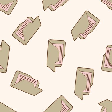 Masaüstü simgesi, karikatür Dikişsiz desen arka plan bilgisayar ilgili