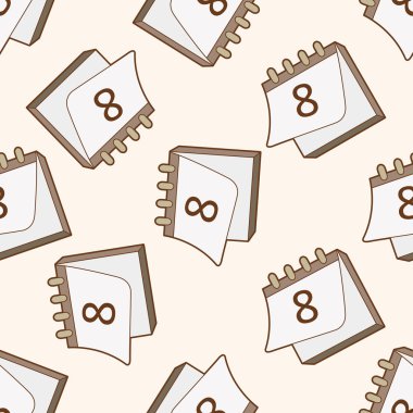 Masaüstü simgesi, karikatür Dikişsiz desen arka plan bilgisayar ilgili