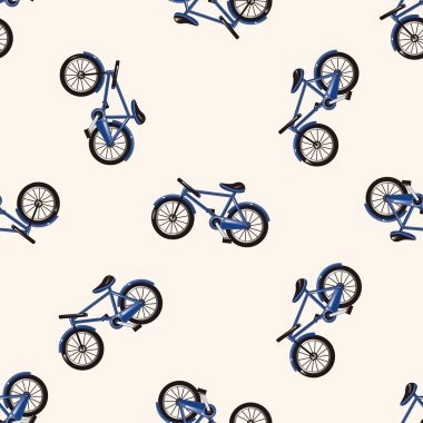 ulaşım motor, karikatür Dikişsiz desen arka plan