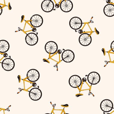 ulaşım motor, karikatür Dikişsiz desen arka plan