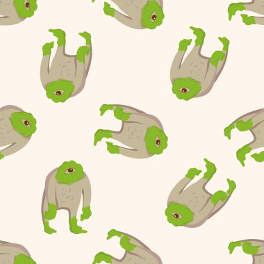 canavar çizgi film, çizgi film Dikişsiz desen arka plan