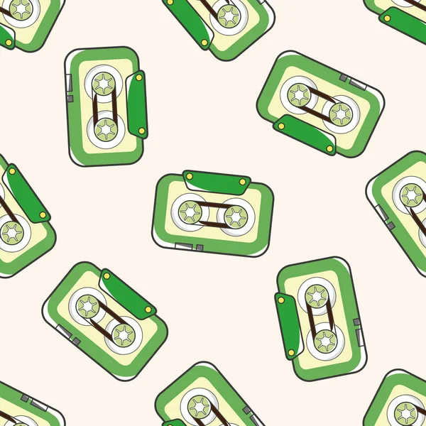 ses bandı, karikatür Dikişsiz desen arka plan