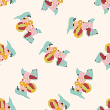 hayvan köpek çizgi film, çizgi film Dikişsiz desen arka plan