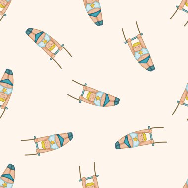 sirk hokkabaz, karikatür Dikişsiz desen arka plan