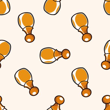 parfüm, karikatür Dikişsiz desen arka plan