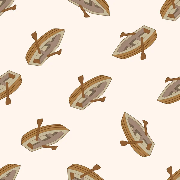 ulaşım tekne, karikatür Dikişsiz desen arka plan