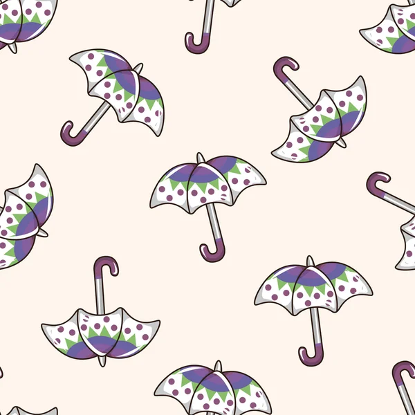 Umbrella , cartoon seamless pattern background Stock Vector Image by