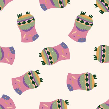 baykuş çizgi film, çizgi film Dikişsiz desen arka plan