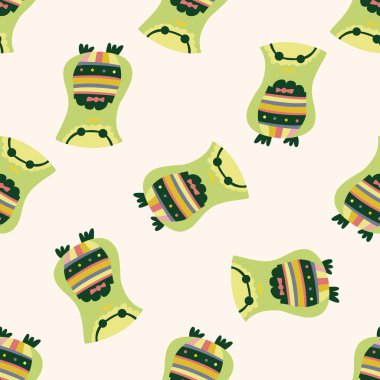 baykuş çizgi film, çizgi film Dikişsiz desen arka plan