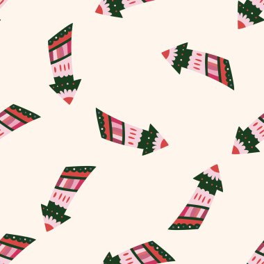 ok, karikatür Dikişsiz desen arka plan