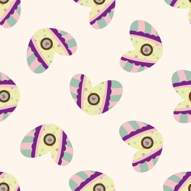 aşk kalp karikatür, karikatür Dikişsiz desen arka plan