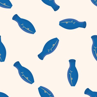 mobilya Tema tablo Danışma, karikatür Dikişsiz desen arka plan